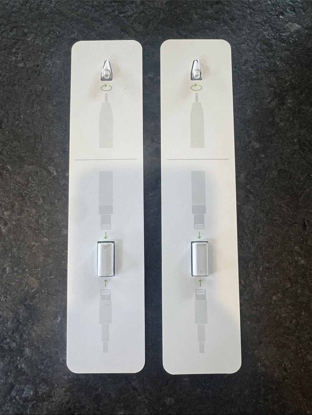 Apple Pencil 1st Gen Replacement Tips & Lightning Adapters Lot of 2